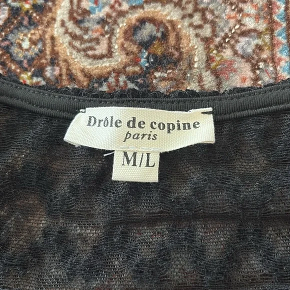 Black Long Sleeve Bodysuit - Picture 3 of 6